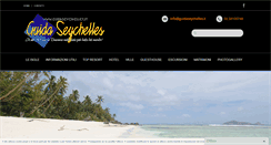 Desktop Screenshot of guidaseychelles.it